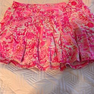 Luxletic Lilly Pulitzer skirt.
